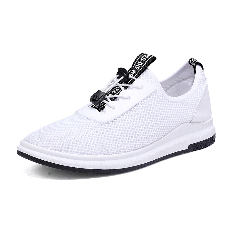 Tennisskor för män herrskor sneakers bekväma designers tenis masculino manliga gym sportskor billigt: Vit / 6.5