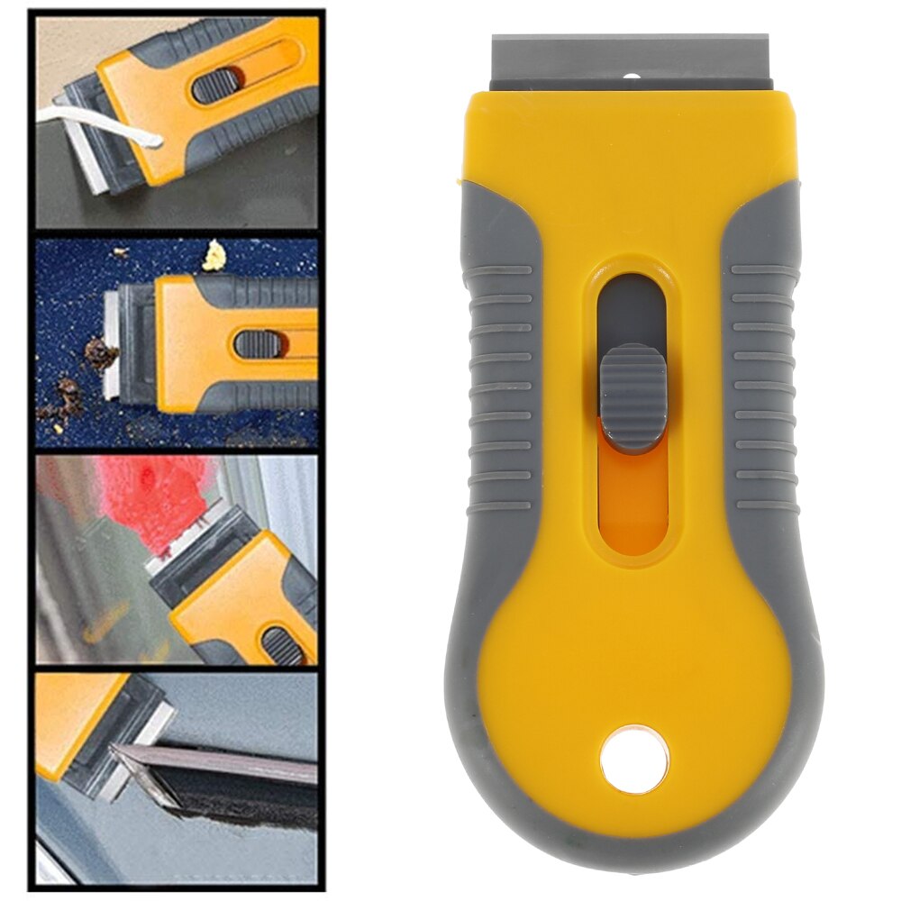 Window Tint Ceramic Glass Oven Razor Scraper Plastic Handle Razor Scraper Ceramic Glass Oven Window Tinting Tool Blade