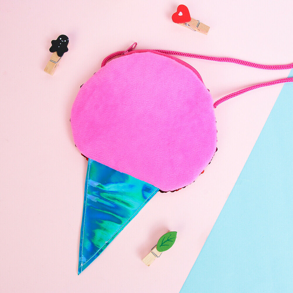 Peuter Kid Kinderen Jongen Meisje Pailletten Ijs Rugzak Schooltas Rugzak Mode Schattige Kinderen Zakken