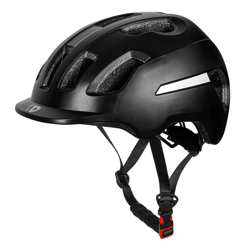 4 Colors Unisex Road Mountain Bike Helmet Ultralight MTB Bicycle Helmet Sports Riding Cycling Helmet Black: B
