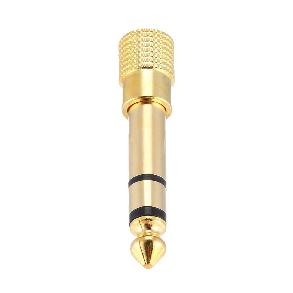 Jack 6.5 6.35mm Male Plug to 3.5mm Female Connector Headphone Amplifier Audio Adapter Microphone Converter