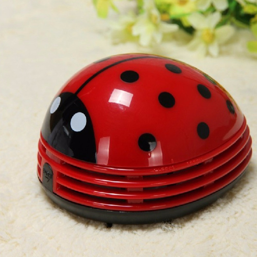 Mini aspirateur coccinelle bureau table basse voiture ventouse maison voiture style