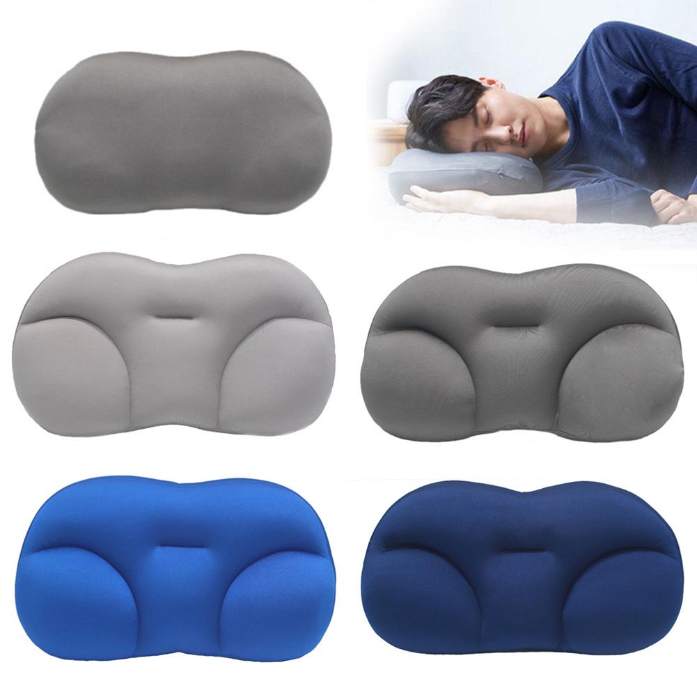 50*30*10cm-ronda nube almohada multifuncional huevo almohada Color sólido Super suave almohada para el cuello de Textiles para el hogar