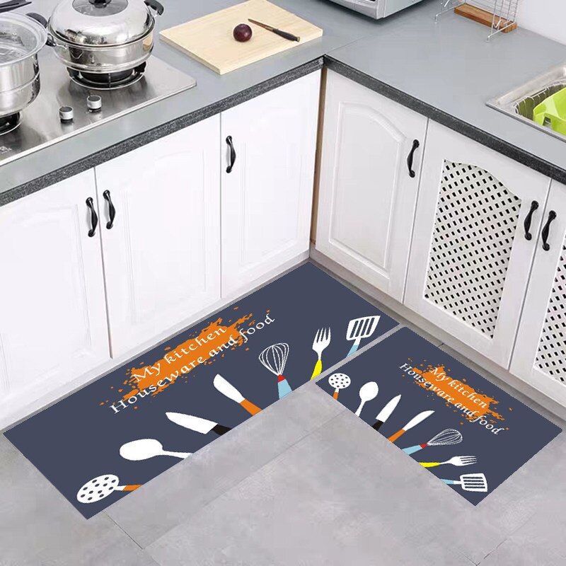 Keukenlopers Set van 2 Anti-vermoeidheid Keuken Vloermatten voor