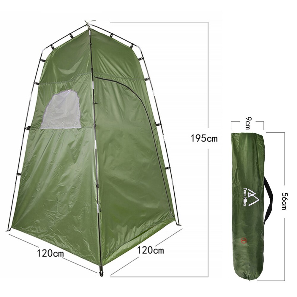 Tragbare Camping Dusche Zelt Markise Leinwand Falten Freien Wc Zimmer für Privatsphäbetreffend Zeigt Ändern Kleidung Neue Zelt