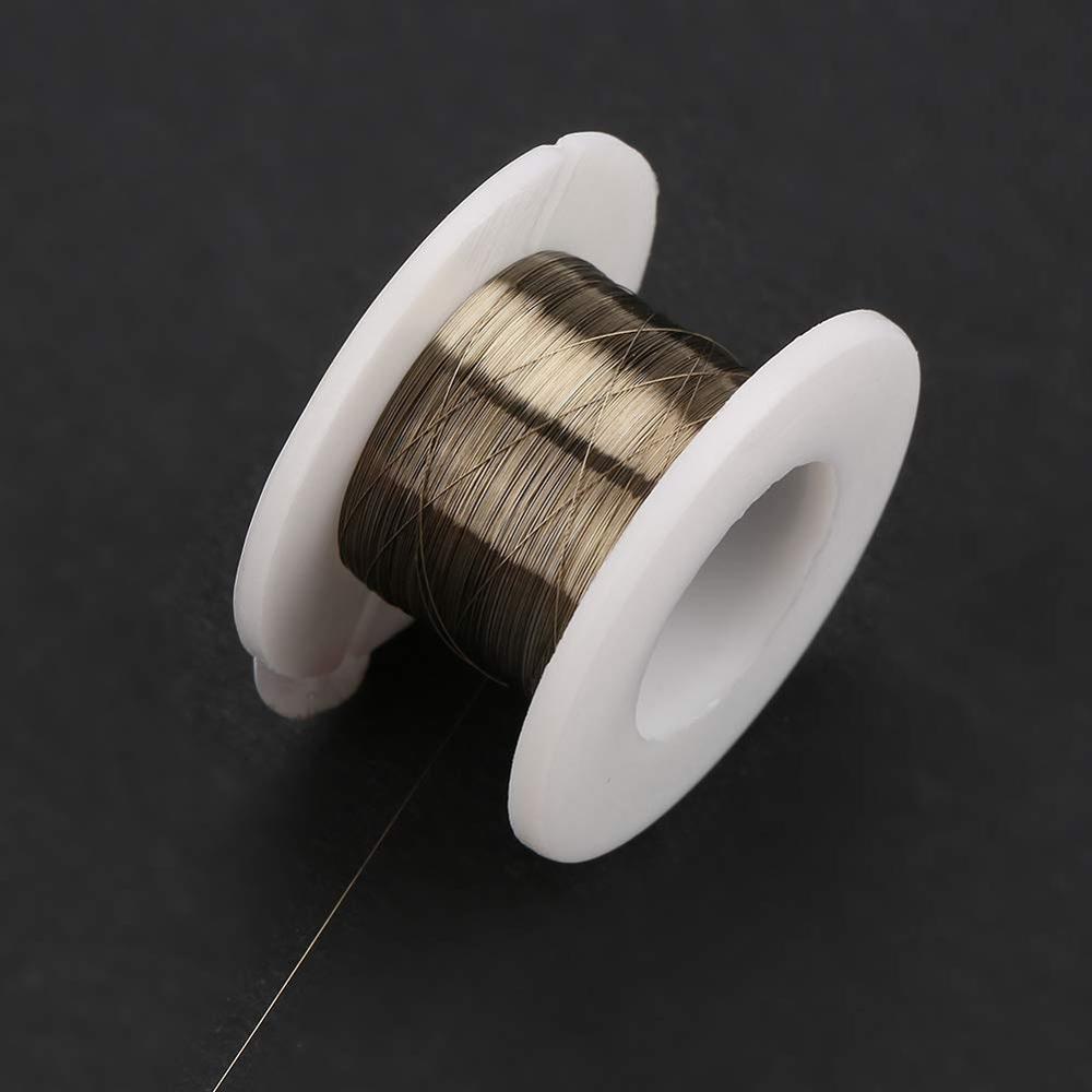 0.08mm 100M Golden Molybdenum Wire Cutting Line with Handle For iPhone Samsung Glass LCD Screen Separator