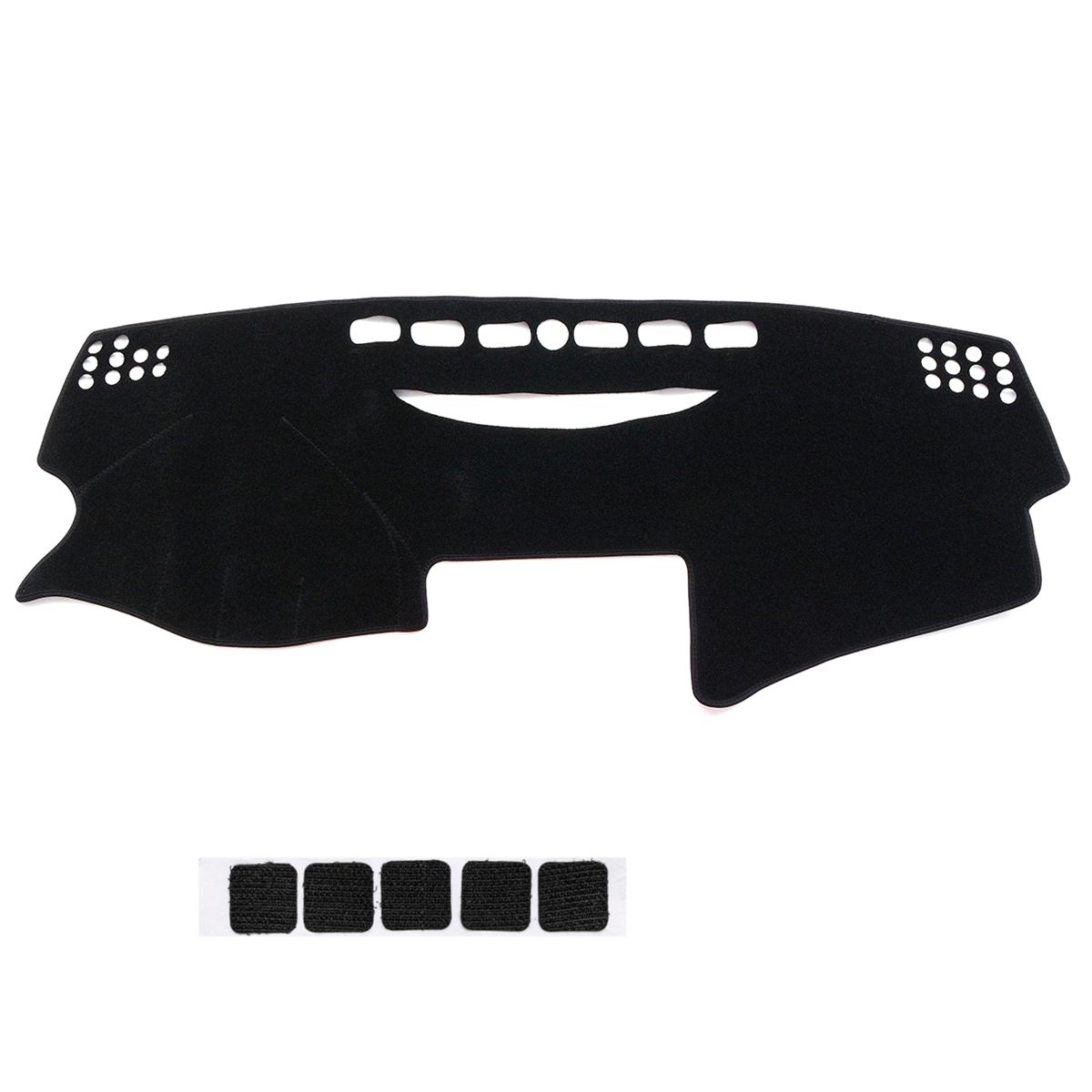Zwart Linkerhand Antislip Auto Dash Mat Dashboard Cover Pad voor Toyota Camry 2007 auto Styling Accessoires