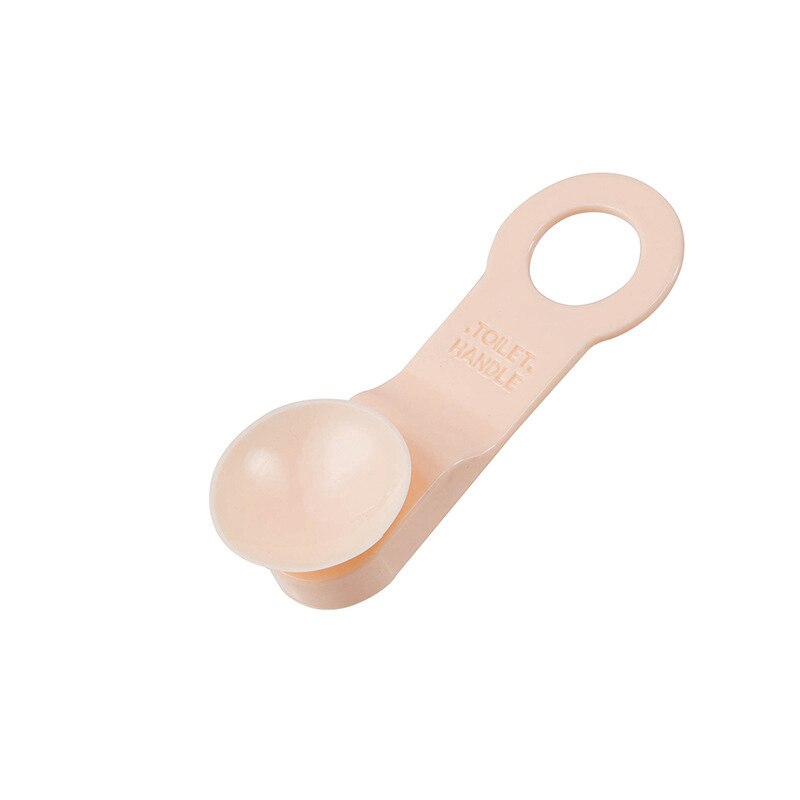 Elevador de asiento de inodoro con ventosa, dispositivo de elevación para WC, evita tocar la tapa del inodoro, con mango, elevador de asiento: Pink