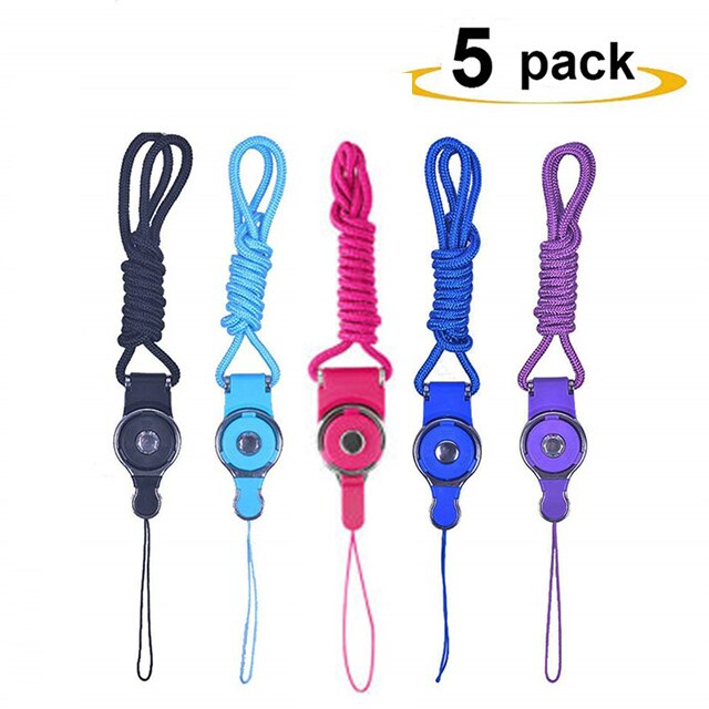 Kleine Frische Blätter Nacken Gurt Lanyards für schlüssel Ich würde Karte Fitnessstudio praktisch Riemen USB abzeichen Halfter DIY Hängen Seil lariat Schlüsselband: 5Stck