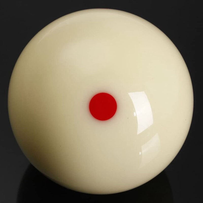 Billiard Ball Standard 57.2MM Cue Ball 6 Dot - Spot Billiard Practice Training Cue Ball Indoor Entertainment Equipment