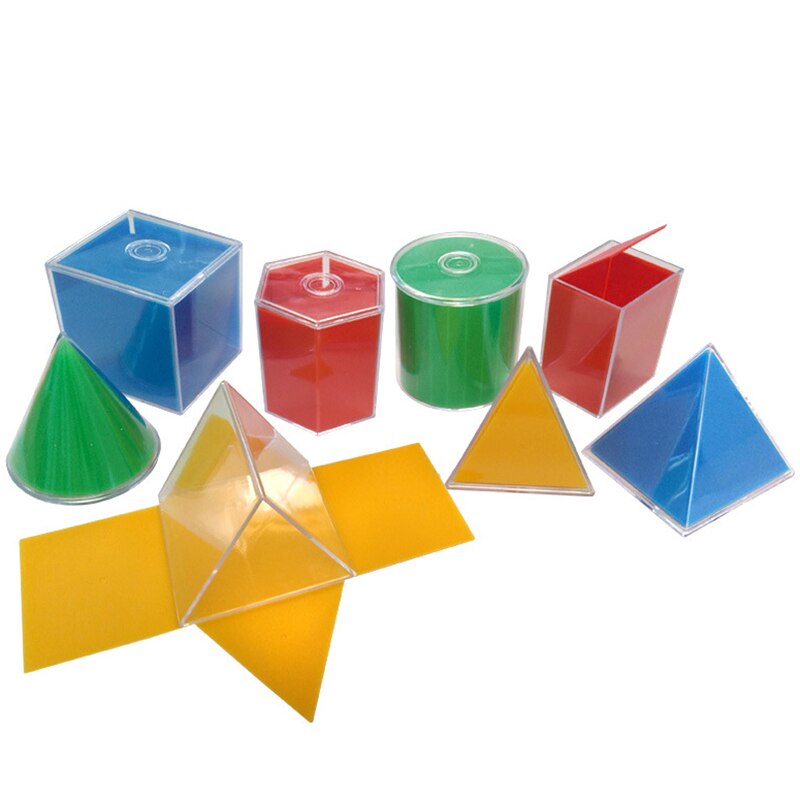 Educational Mathematics Geometric Solid Learning Auxiliary Decomposition Geometry Mathematical Tool
