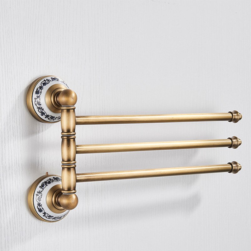 Old Rotation Bar Bathroom Antique Rotation Bars Towel Holder Wall M... – Grandado