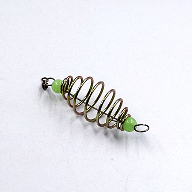 10 Teile/satz Angeln Köder Frühling Locken Inline Hängen Tackle Edelstahl Feeder Angeln Werkzeuge Angeln Zubehör