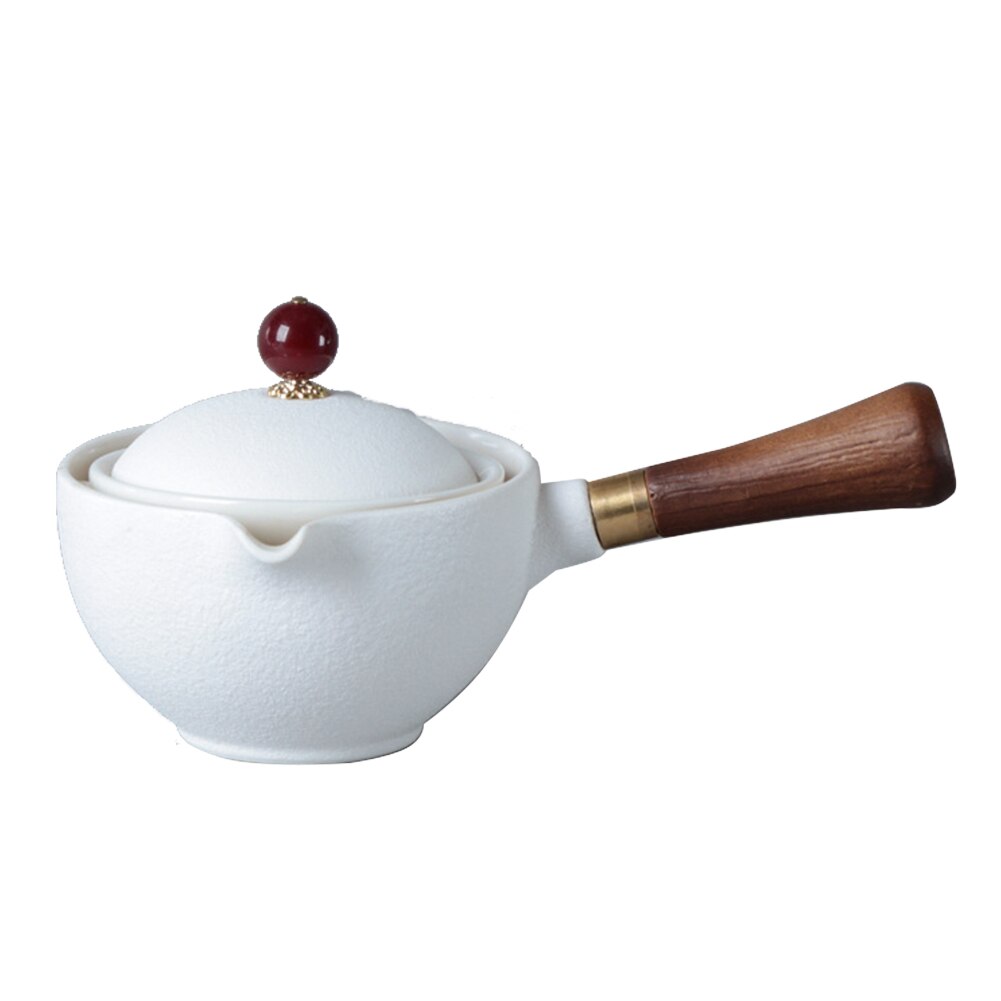 Teaware Chinese Tea Set Gong fu Tea Sets Portable Teapot Set with 360 Rotation Tea Maker and Infuser Portable All in Bag: N