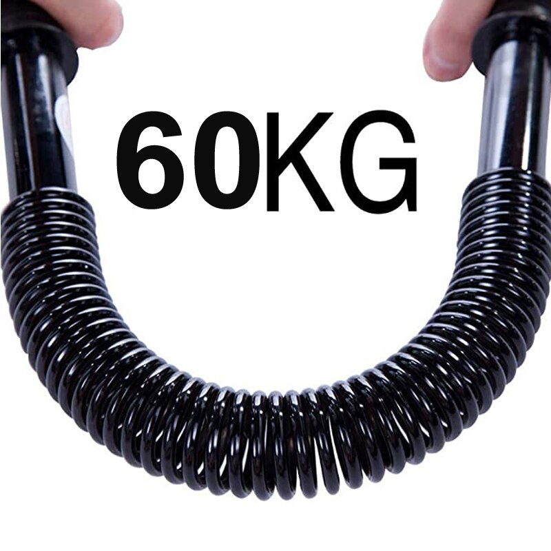 Fitness Spring Arm Strength Exercise Muscle Arm Strength Impact Device Fitness Equipment Gym Extender Forearm Strength Twist: Light Yellow