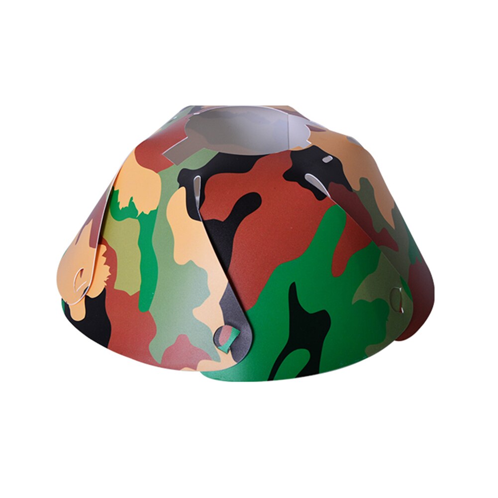 Camping Light Hood Cap Shade Cover Cone Shape Camouflage PVC Tent Lantern Lamp Travelling Easy Carrying Durable Accessories