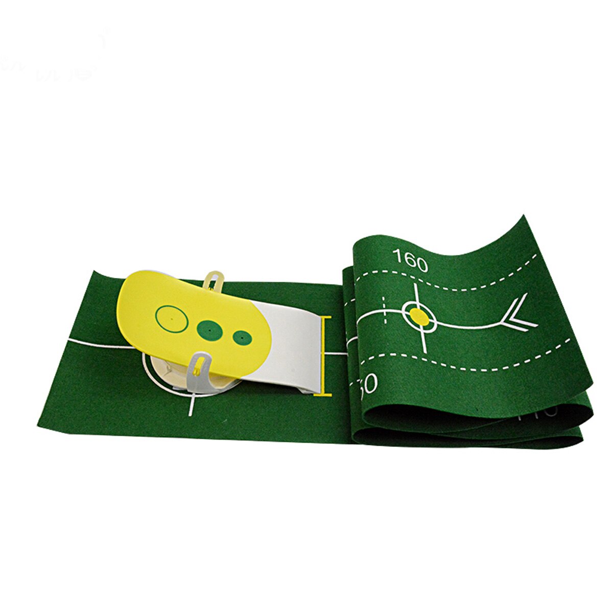 Folding Golf Mat Indoor Golf Putting Ball Training Aid Swing Trainer Golf Practice Mat Training Accessories