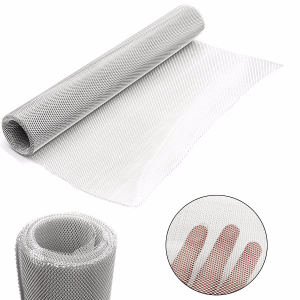 50cm x 300cm Fine Aluminium Modelling Mod Mesh Wire Filter Sheet Hole Dia 2mm/3.5mm