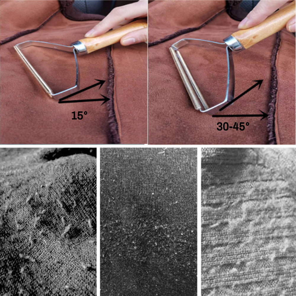 Practical Portable Lint Remover Clothes Fuzz Fabric Shaver Brush Tool Power-Free Fluff Removing Roller for Sweater Woven Coat