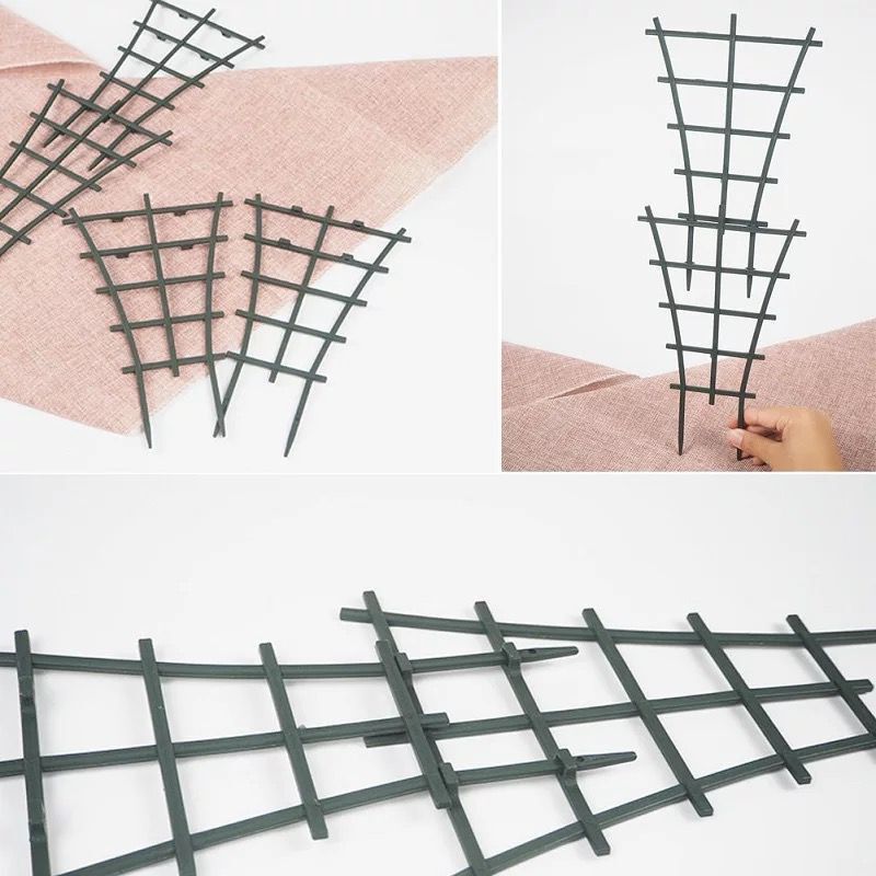 Plant Garden Plant Support Frame DIY Crawling Grid Climbing Vine Fruit Bracket Flower Climbing Plant Support Vine