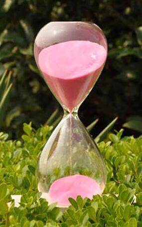Creatieve Zand Klok Zandloper Timer Klok Zandloper Thee Timers Craft Als Delicate Home Decoraties 5/10/30/60Min: Pink / 60min