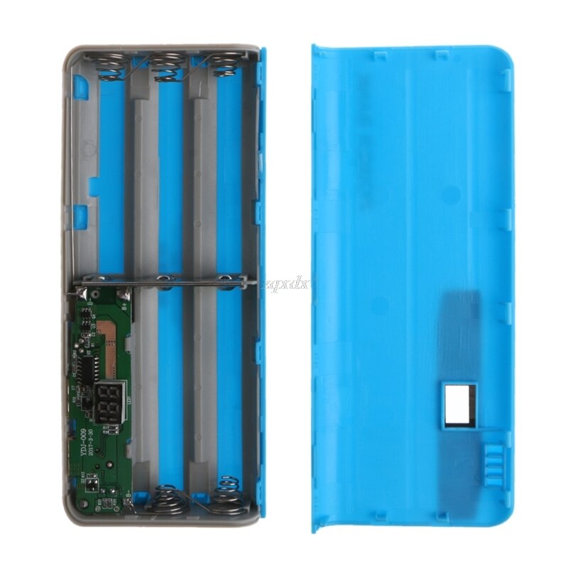5x 18650 Li-Battery Charger LCD Display DIY Power Bank Case Flashlight External Box Whosale