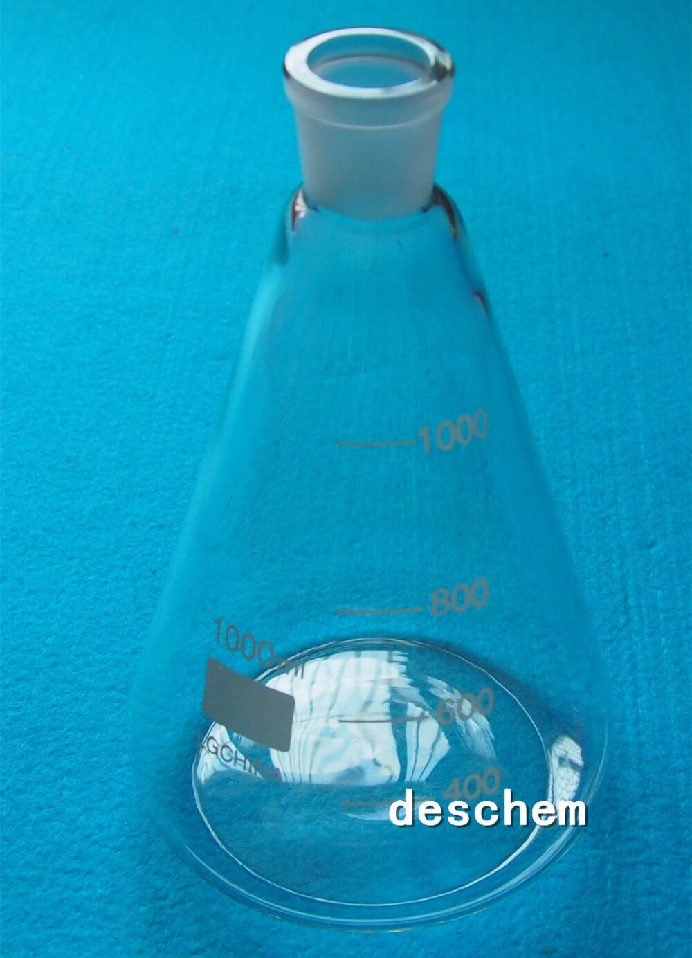 1000ml 24/29 matraz de Erlenmeyer de vidrio... Groud las articulaciones 1000ml laboratorio triángulo botella