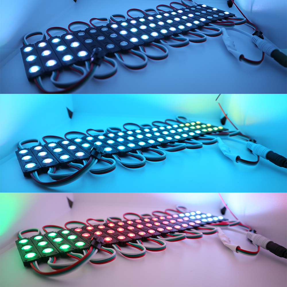 12V WS2811 Rgb Led Module Pixel Led Licht IP65 Waterdicht Voor Reclame Brief Led Teken Backlight 20Pcs
