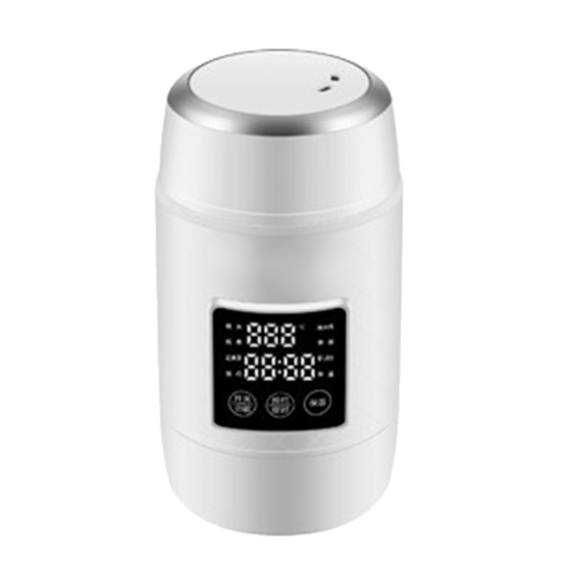 700Ml Multifunktionale Elektrische Wasserkocher Clever Kontaktieren Kontrolle Heizung Tasse Tragbare Mini Elektrische Suppe Topf für Reise: Ursprünglich Titel