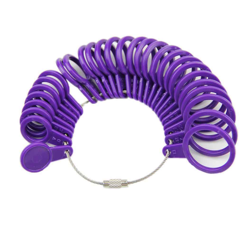 Ring Size Mandrel Stick Finger Gauge Ring Sizer Measuring Jewelry Tool Set Jewelry Tools Ring Measurer