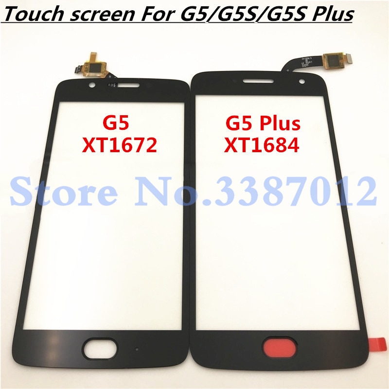 Touchscreen Sensor Voor Motorola Moto G5 G5 Plus G5S + G5s Plus G5s Touch Screen Touch Panel Glas Vervanging Reparatie onderdelen