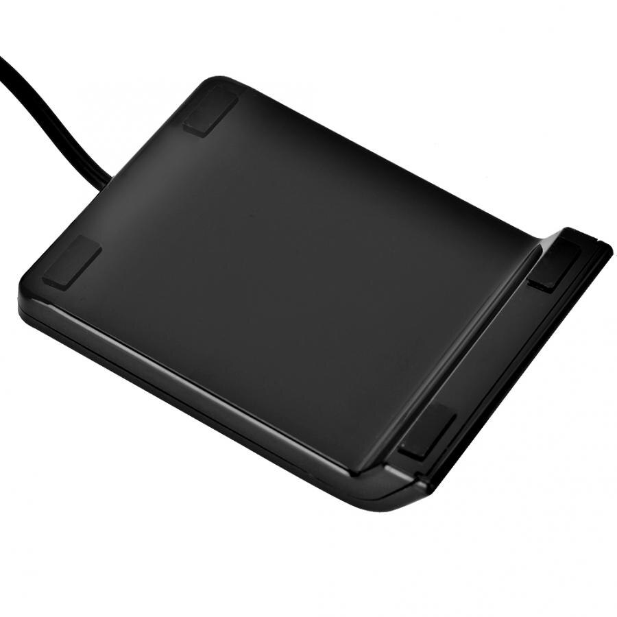 Smartcardlezer sim/geldautomaat/ic/id bankkaart smartcardlezer usb-adapter zwarte simkaartlezer