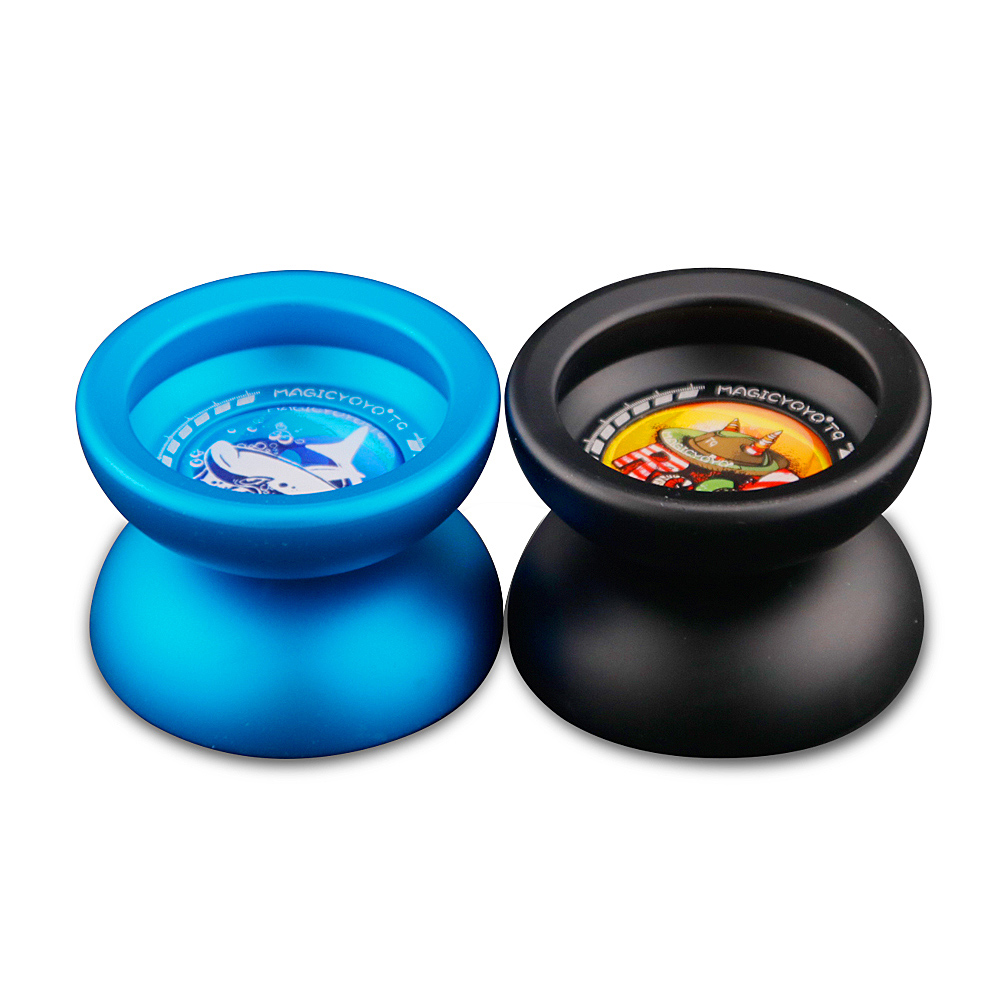 Magic Yoyo Professionele Speelgoed T9 Gepolijst Aluminium Responsieve Reageert Yoyo Bal Klassieke Spin Speelgoed Aankomst