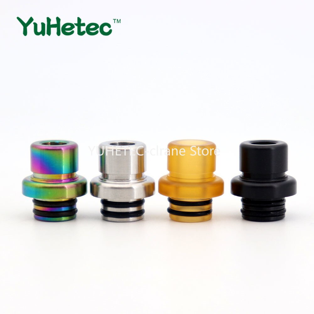 510 drip tip punta a goccia PEI in acciaio inossidabile per atomizzatore RDA RTA come VapeFly Holic MTL RDA/Galaxies MTL/Kayfun Lite 2019 MTL RTA