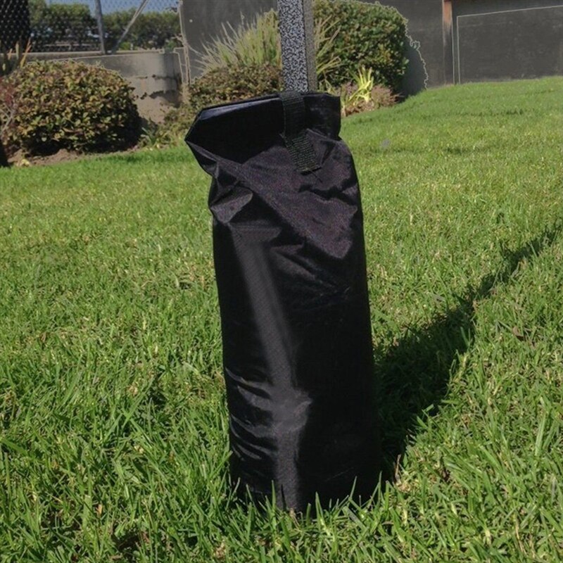 4 stück outdoor-zeltsandsäcke mit einzeltasche zur fixierung des zeltes, zubehör für camping und strand