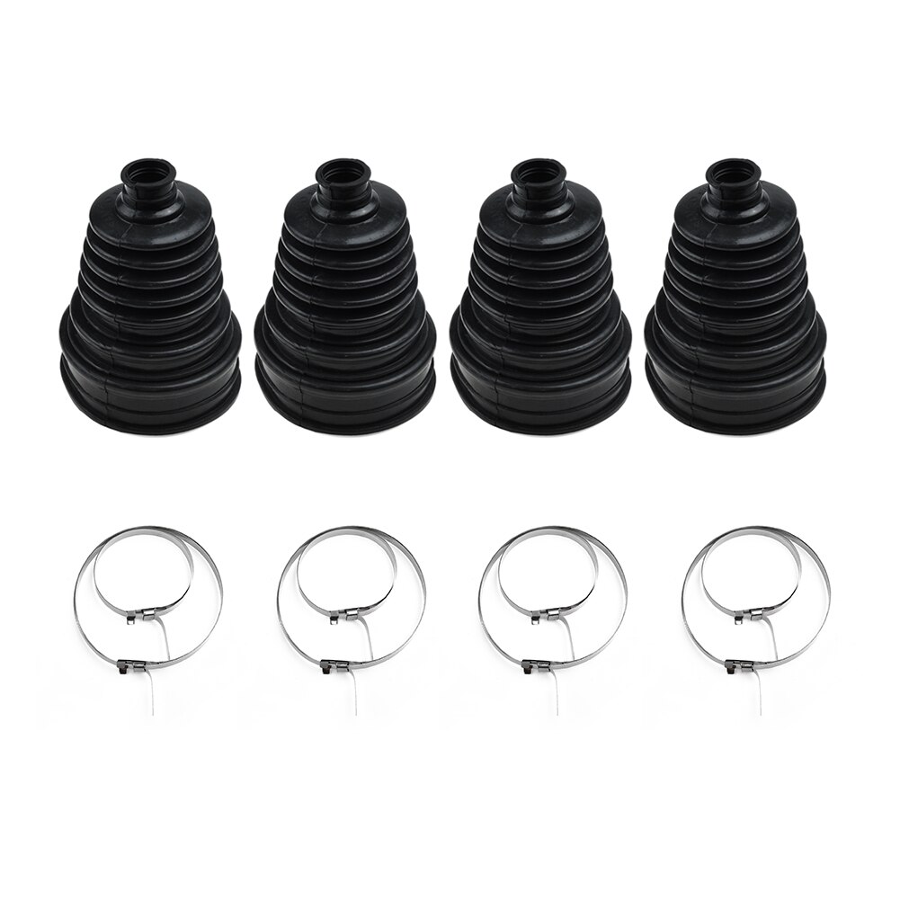 Speed Dust Cover Kit Clamp Silicone CV Boot Ball Round Rubber 140mm x 86mm Constant Universal CV joint boot Car Accessories