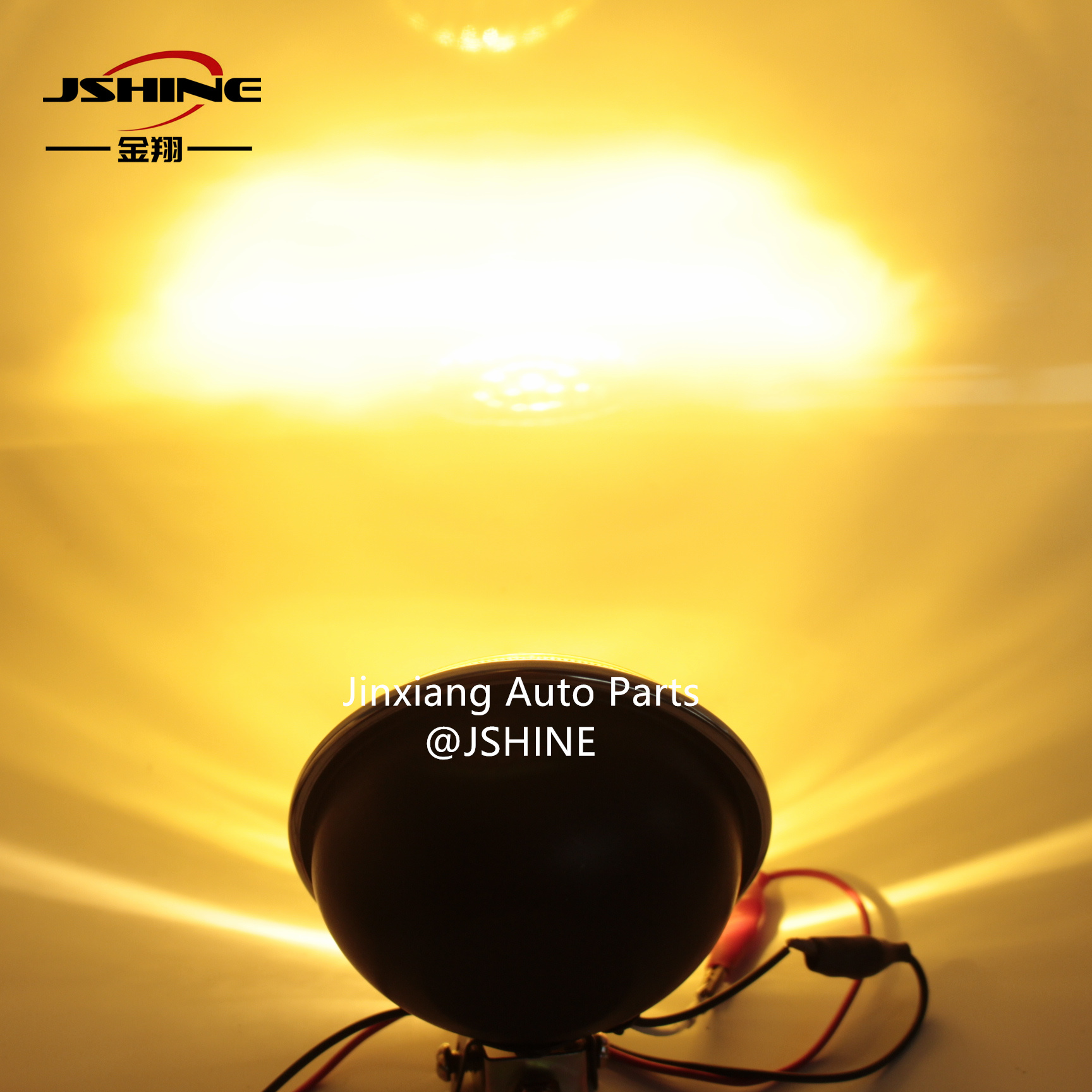 Set van 4 " halogeen  h3 55w echt glas voor vrachtwagen, motor, suv, auto, aanhanger