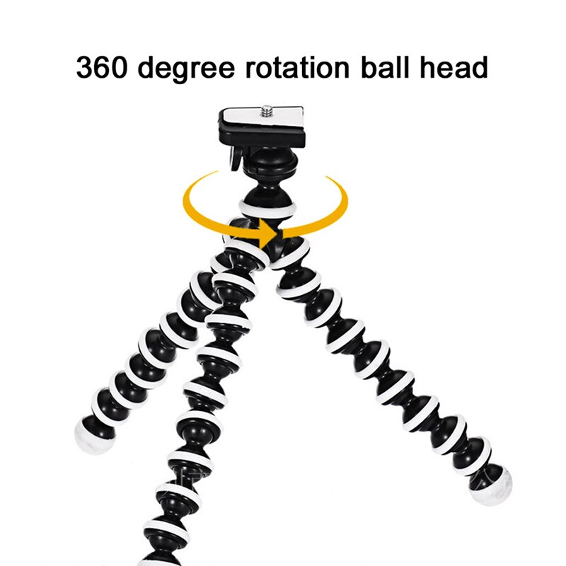 Pieuvre Flexible trépied support Gorillapod pour téléphone téléphone portable téléphone intelligent Dslr et appareil photo Table bureau Mini trépied