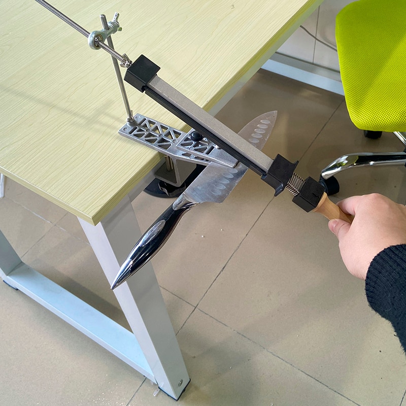sharpener fixed angle Leather sharpening and polishing knife sharpener system sharpening stone sharpener Clip table