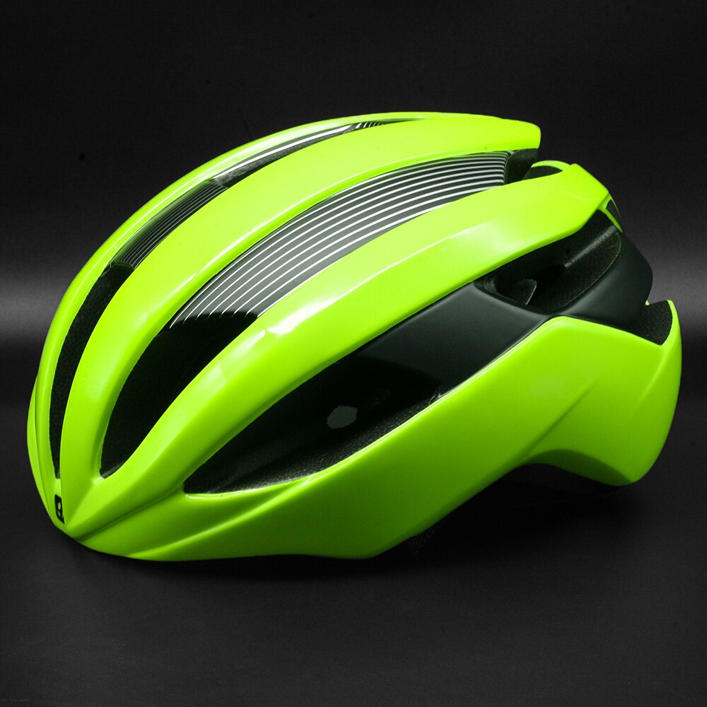 Ultralight Aero Racefiets Mannen Vrouwen Helm Fietshelmen Velocis Aerodynamica Wind Helm Sport Fiets Helm Casco Ciclismo: Light Green