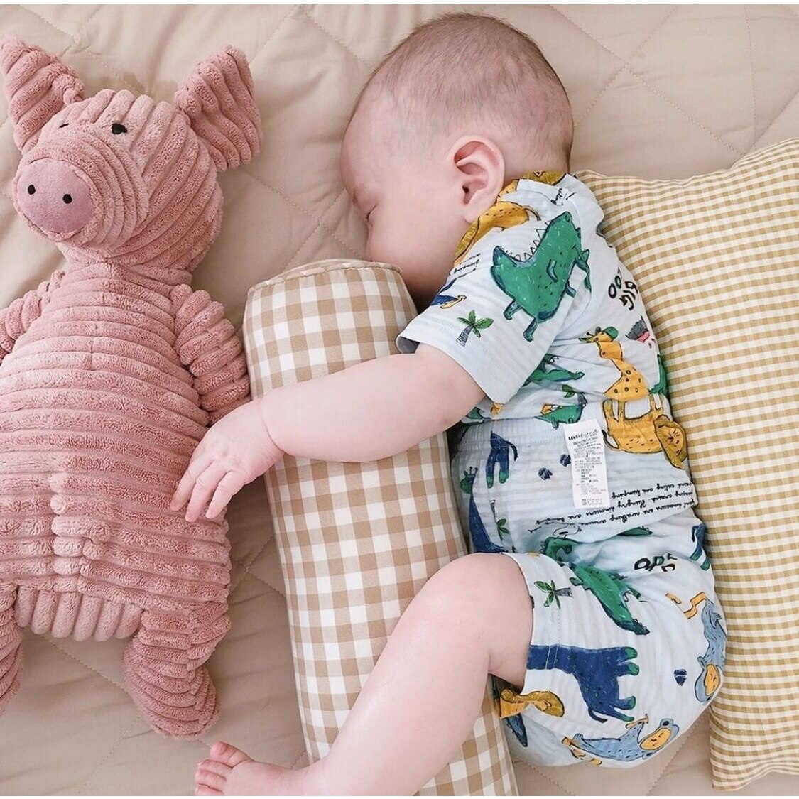 Paraurti per bambini cuscino lungo protezione del letto Plaid in cotone tondo interno cuscino per il corpo per bambini cuscino per cuscino Set di biancheria da letto decorazioni per la camera