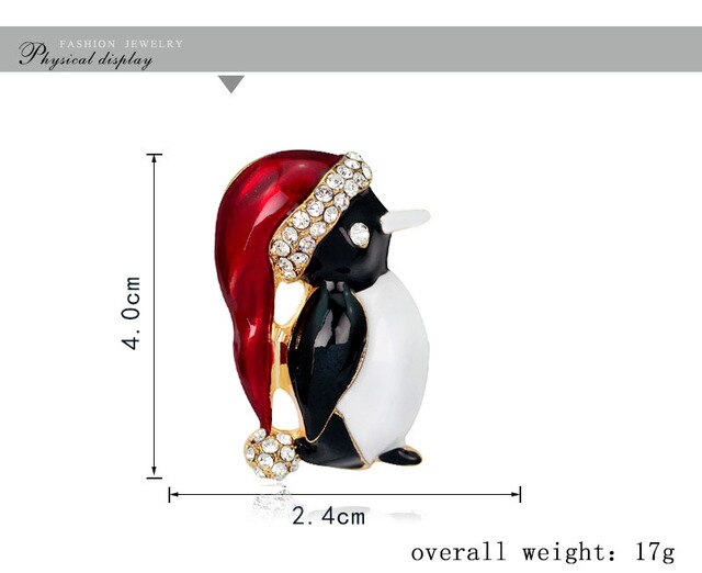 Jujie Kerst Broche Serie Voor Vrouwen Mannen Broches Pins Herten Schoenen Kerstboom Bells Sieraden: B073-A