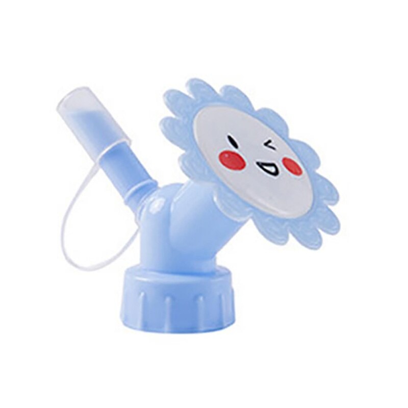 Watering Sprinkler Nozzles Voor Bloem Water Fles Gieters Sprinkler Plant Irrigatie Draagbare Waterer Sprinkler Nozzle//: Blauw