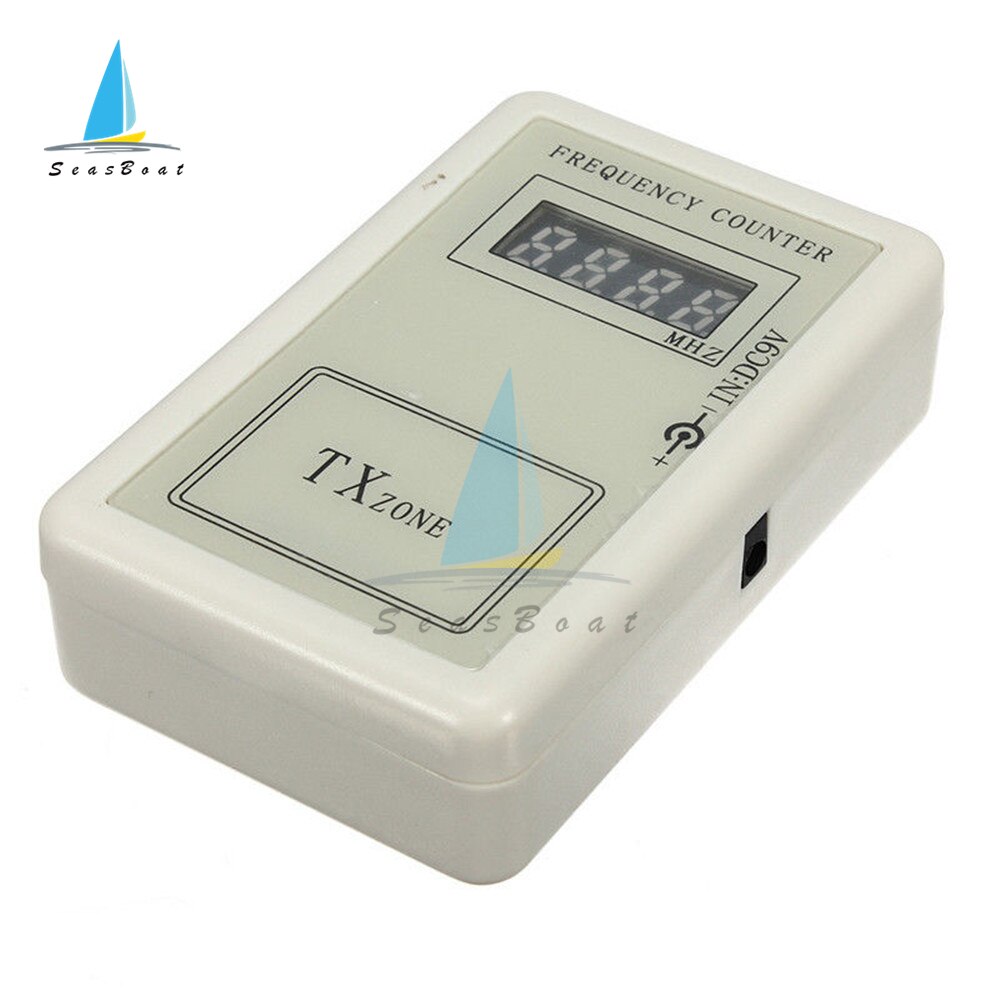 Remote Control Wireless Frequency Meter Counter Tester 250-450MHZ for Car Auto Key Remote Cymometer Detector Power Supply Cable