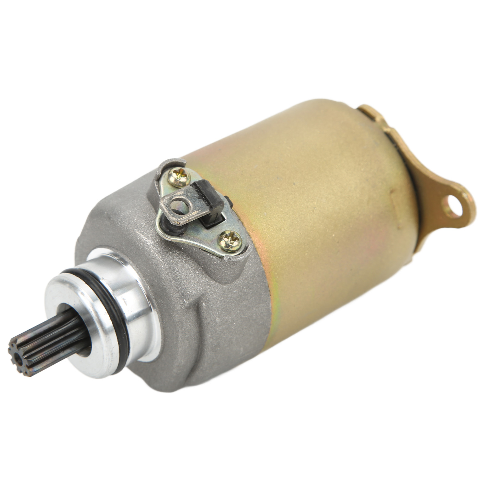 Starter Motor 9 Teeth Metal Starter Motor Replacement for GY6‑125 150 157CC Engine Scooter Motorcycle ATV ATV Starter Motor