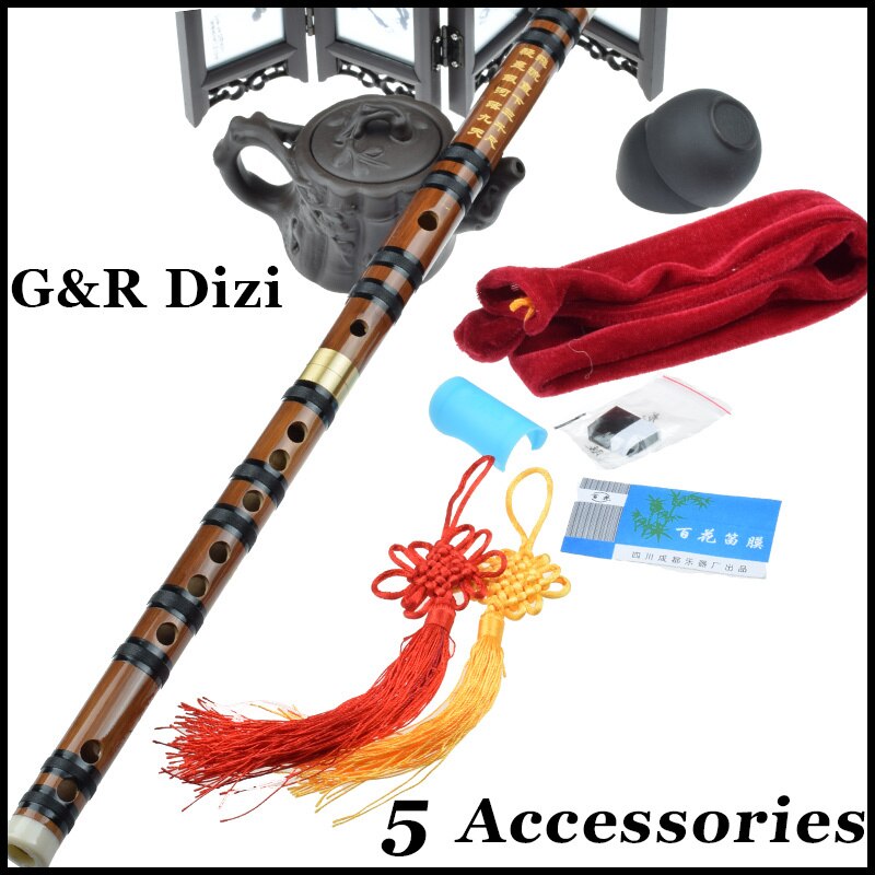 Chinese Bamboo Flute Dizi Woodwind Flauta Musical Instruments Handmade National Instrumentos Musicais C,D,E,F,G key