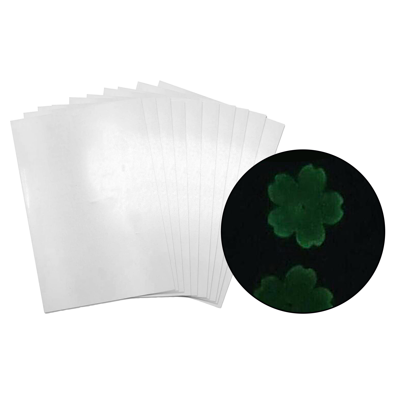 10x Heat Shrink Sheets, Heat Shrink Plastic Sheet Kit, Shrinky Art Paper, Shrink: 20x29cm