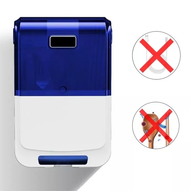 Dish Dryer Disinfection Dish Drain Rack Wall Hanging Sterilizer Air-Drying Machine For Spoon Chopstick Cage Cutlery Organizer: Blue A