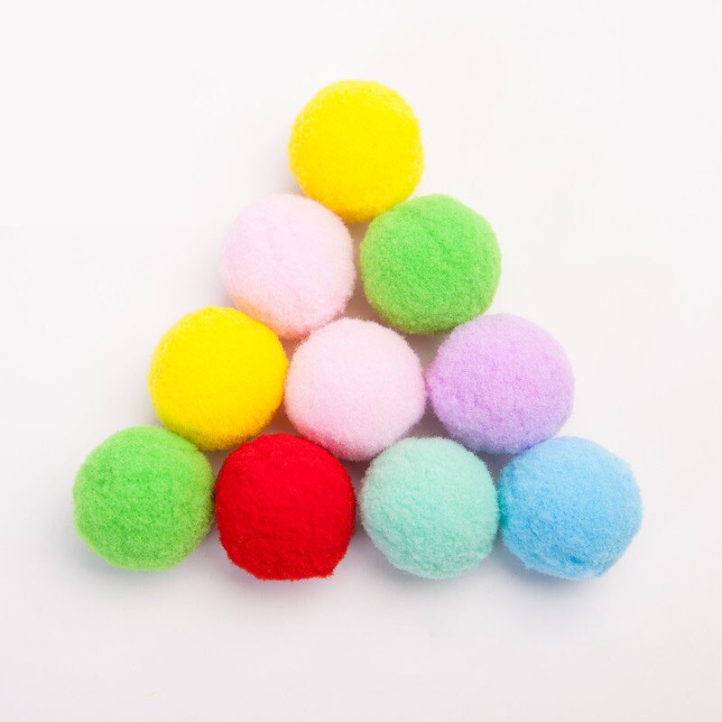 50 Pom Pom Rossi 5cm + Occhi Adesivi - Per Decorazioni Fai Da Te E Crafts - Foto 8