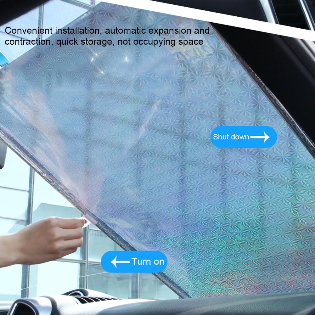 Auto Parasol Duurzame Opvouwbare Auto Voorruit Zonnescherm Auto Zonneklep Voorruit Cover Reflector Voor Suv Vrachtwagens Auto 'S